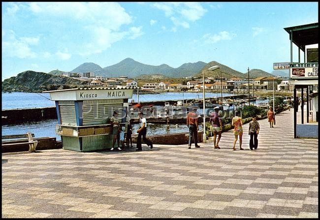 Paseo de la Barra en Cabo de Palos (Murcia)