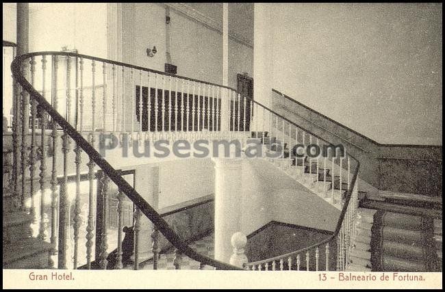 Interior del balneario de fortuna (murcia)