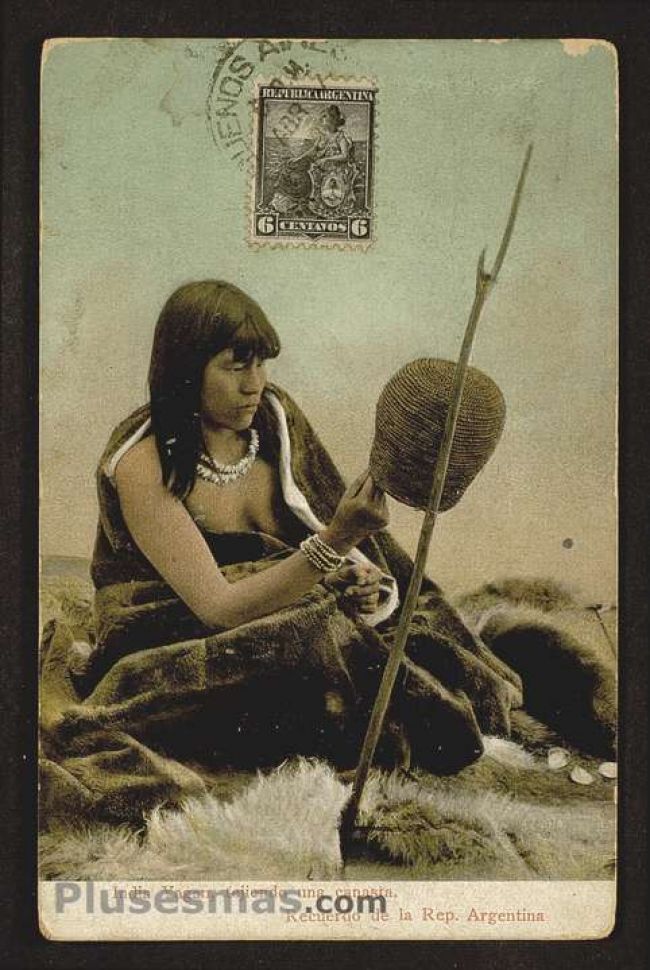 Foto antigua de COSTUMBRISTAS ARGENTINAS