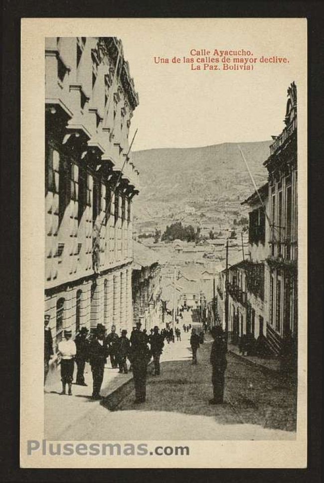Foto antigua de LA PAZ