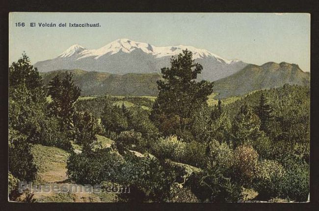 Foto antigua de POPOCATEPETL
