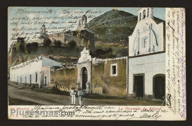 Foto antigua de POPOCATEPETL