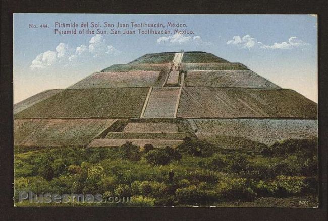 Foto antigua de TEOTIHUACAN