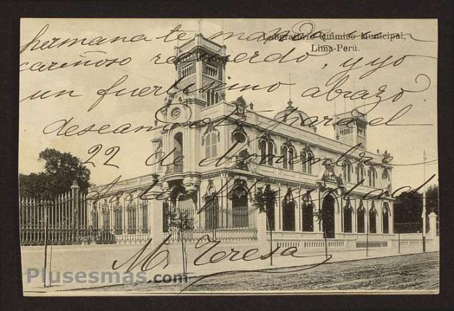 Foto antigua de LIMA