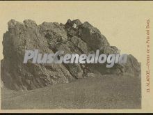 Peñón de la plata del buey, alange (badajoz)