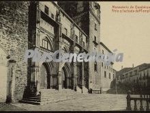 Monasterio de guadalupe atrio y fachada del templo, guadalupe (cáceres)