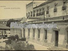 Exterior de la academia de artillería de segovia