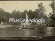 Fuente del canastillo de la granja (segovia)