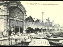 Depósitos de mercancías del puerto de valencia