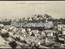 Estribaciones del castillo, (alicante)