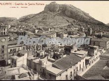 Castillo de santa barbara, (alicante)