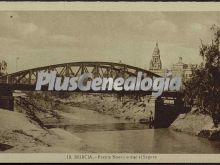 Puente nuevo sobre el río segura, murcia