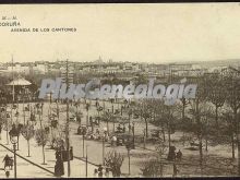 Avenida de los cantones en la coruña
