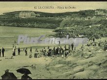 Playa de orzán en la coruña