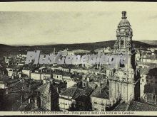 Vista general desde una torre de la catedral de santiago de compostela