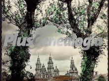Ver fotos antiguas de Vista de ciudades y Pueblos de SANTIAGO DE COMPOSTELA