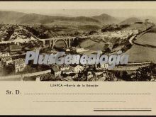 Barrio de la estación y viaducto, luarca (asturias)