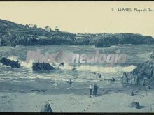 Ver fotos antiguas de Playas de LLANES