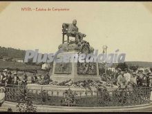 Estatua de campoamor, navía (asturias)