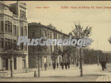Paseo de alfonso xii. teatro dindurra, gijón (asturias)