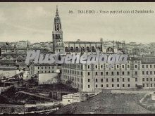 Vista parcial de toledo con el seminario