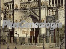 Fachada principal de la catedral de toledo