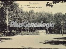 Paseo de la alameda de sigüenza (guadalajara)