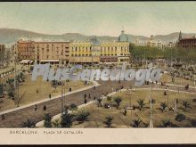 Plaza de Cataluña en Barcelona