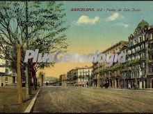 Paseo de San Juan en Barcelona