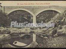 Pont sobre el Ripoll de Sant Feliú del Recó (Barcelona)