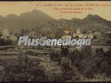 Vista General del Pueblo de la Nou de Berguedá (Barcelona)
