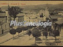 Avinguda de l´estació de La Garriga (Barcelona)