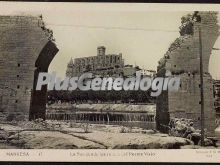 La Seo de Manresa desde las ruinas del Puente Viejo (Barcelona)