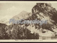 Ribera de monestero y estany de s. maurici en espot (lleida)