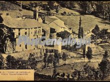 Torre y poste transformación de capdellena (lleida)