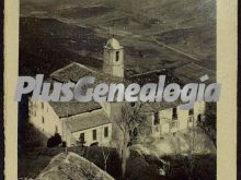 Santuario desde la roca en sant feliu de pallarols (girona)