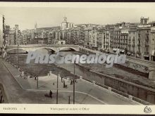 Vista parcial sobre el oñar de girona