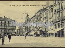 Plaza de la constitución y coso de zaragoza