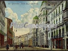 Calle de los reyes católicos en granada