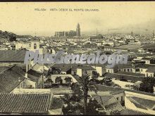 Málaga vista desde el monte calvario