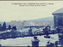 Terraza de la granja del buen pastor en málaga