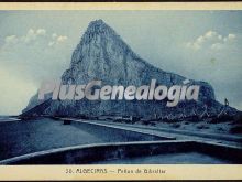 Peñón de gibraltar de cerca