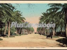 Camino del parque genovés de cádiz