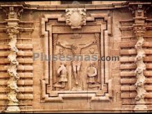 Pórtico santuario santísimo cristo de san carlos del valle (ciudad real)