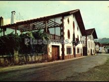 Calle y construcción en mugaire (navarra)