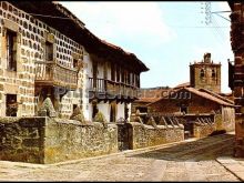 Calle típica de vinuesa (soria)