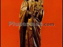 Santa maría del miracle en barcelona- imagen del s. xv en barcelona
