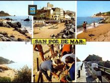 Diversos aspecto de San Pol de Mar en Barcelona