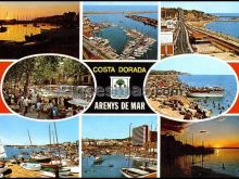 Vistas del Puerto de Arenys de Mar en Barcelona