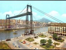 Plaza del transbordador en arenas (asturias)